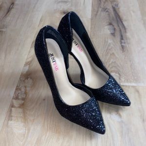 JustFab Sparkly Heels